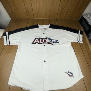 Walt Disney All Star‎ Baseball Jersey Mens XL White